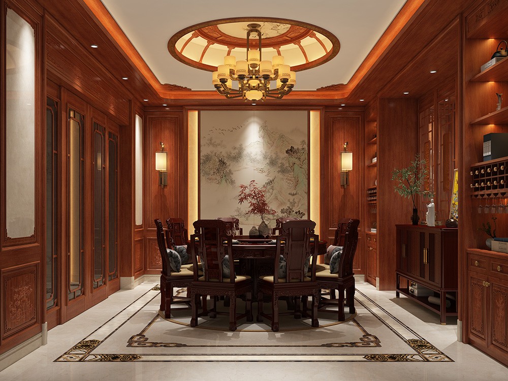 紅木整裝，訴說著過往的喧囂與寧靜